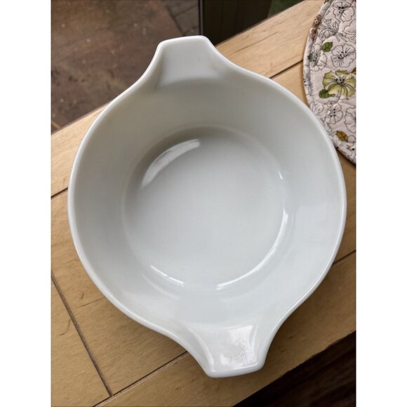 Vintage Pyrex 475-B Forest Fancies Mushroom Casserole Baking Dish No Lid 2.5 - Picture 3 of 9